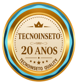 Selo 20 Anos de Empresa - Tecnoinseto
